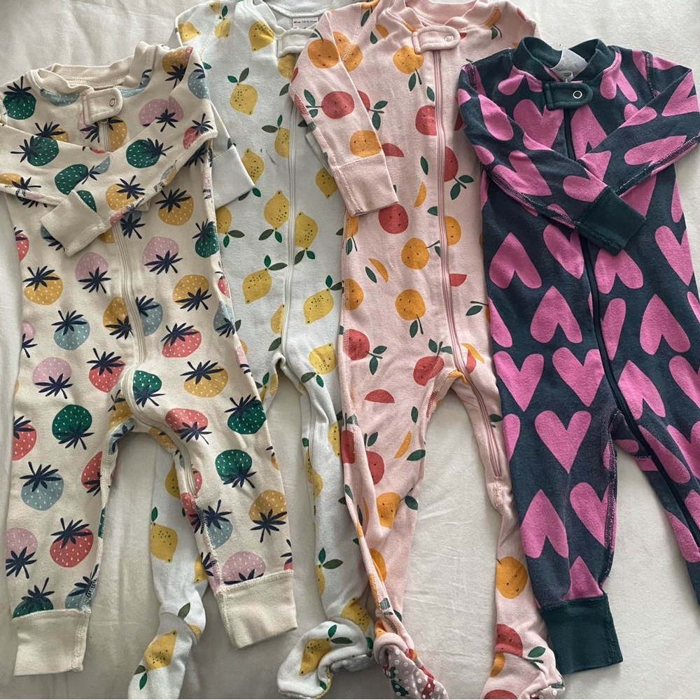 Hanna Andersson Pajamas Toddler 18-24M Lot